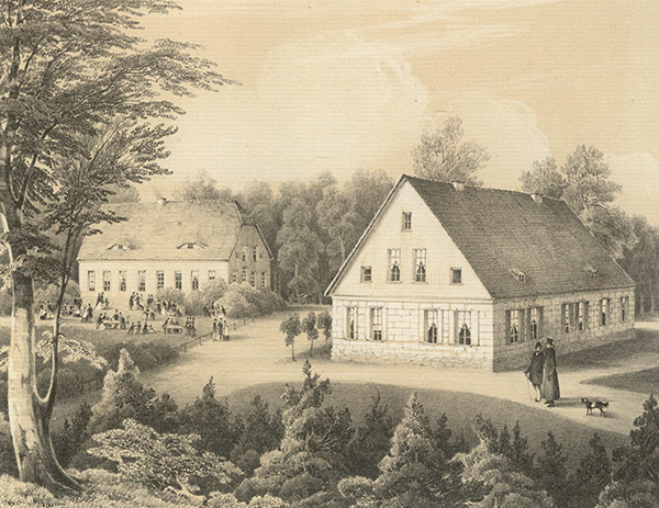 1825 Erstes Logier und Gesellschaftshaus Heringsdorf 1844 Schack Henning und Delius